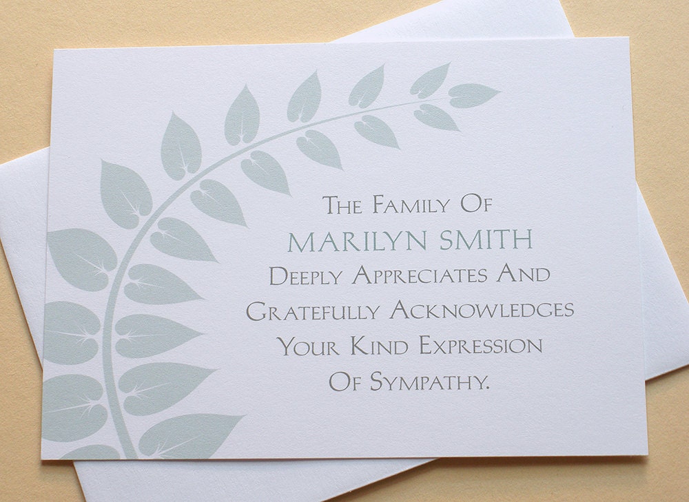 sympathy-thank-you-note-cards-personalized-blue-leaves