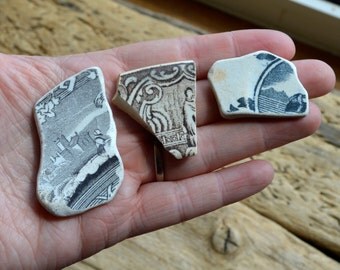 PEOPLE TRIO | Scottish Sea Pottery Supplies (4427)