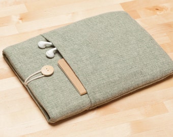 Macbook pro 13 case / Laptop sleeve / Macbook air 13 case, Macbook pro 13 sleeve, custom laptop case - Oregano