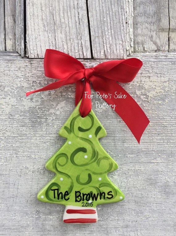 personalized christmas tree ornament ceramic tree ornament personalized christmas tree ornament ceramic tree ornament