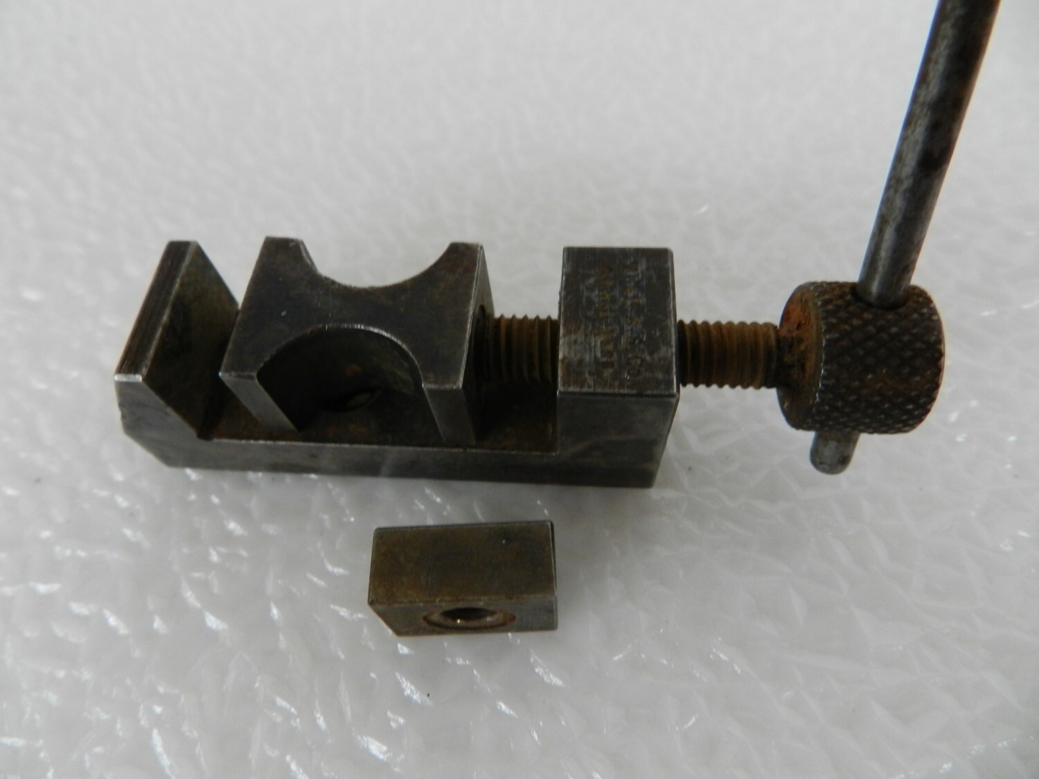 Vintage Ls Starrett Mini Vise Jewelers Vice