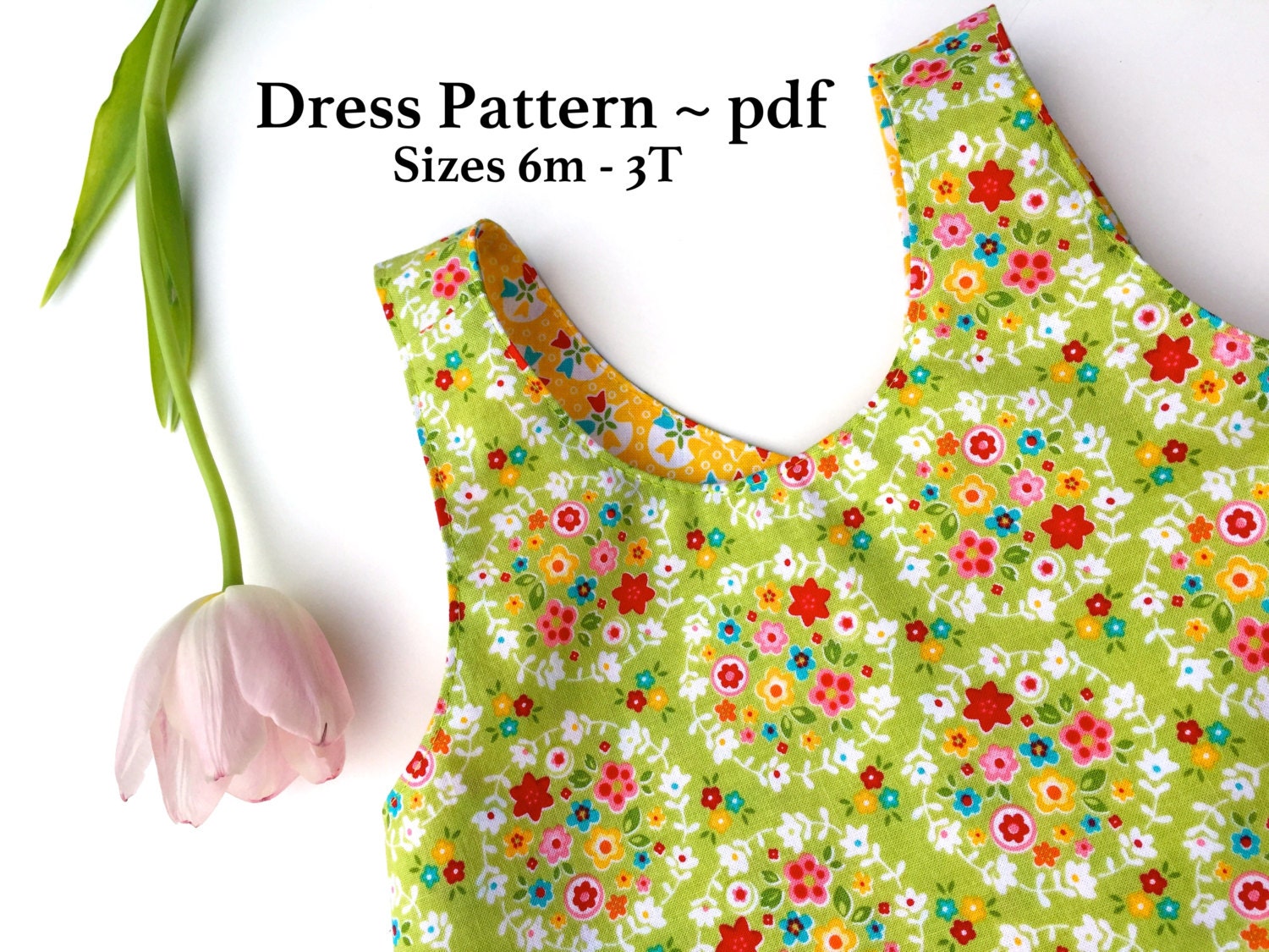 pattern toddler bib printable free Pinafore Tutorial, Pattern Dress PDF Dress Tutorial,