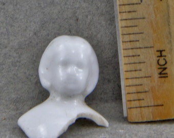 Vintage German 1840-1870, Biedermeier Doll Head for Altered Art Doll Making Art Doll