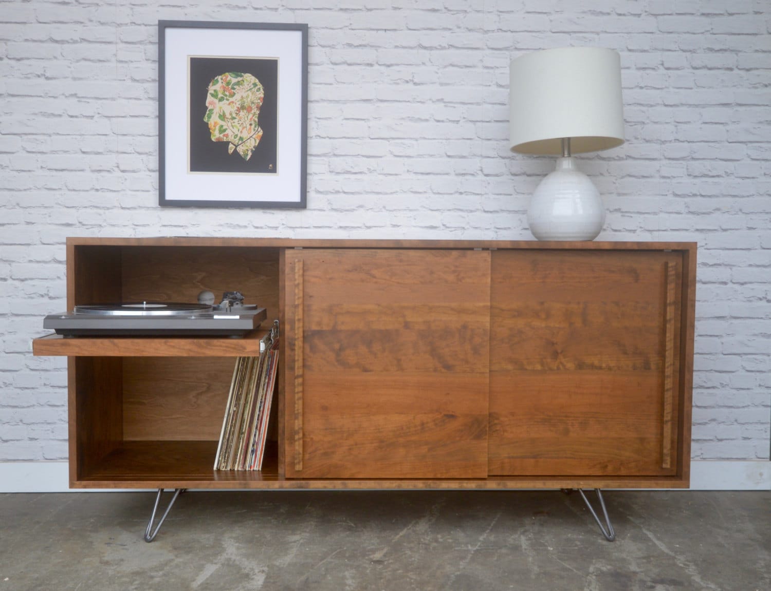 record player shelf