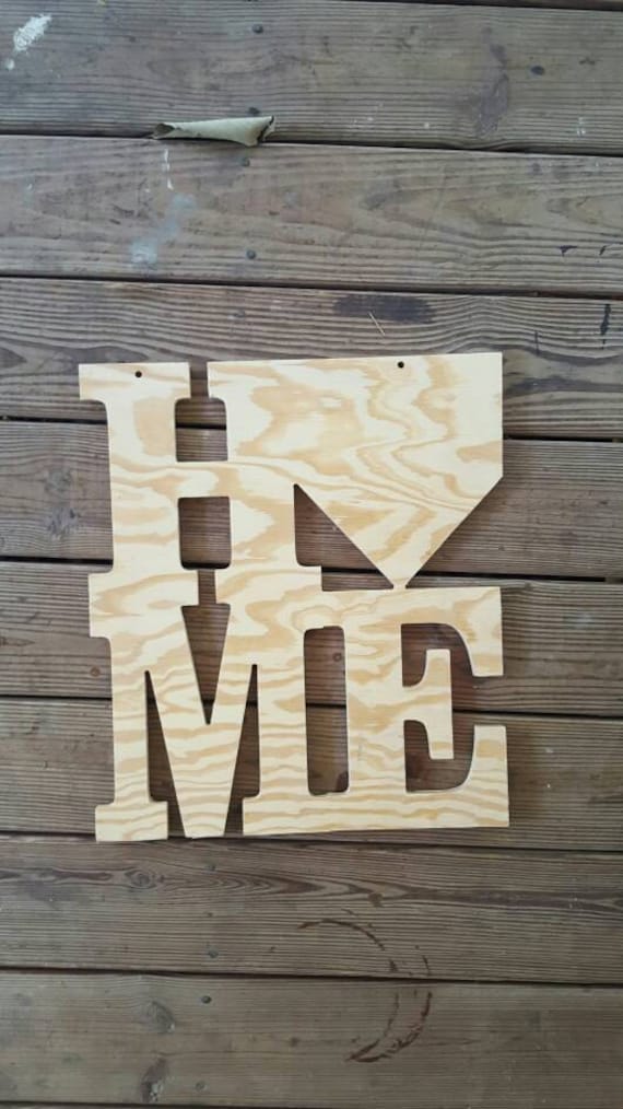 baseball home decor signs