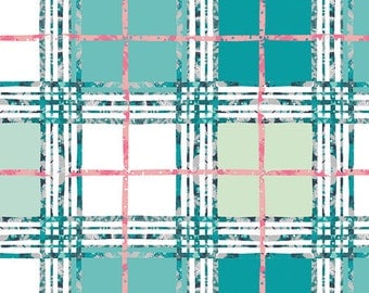 Lavish Trellis Plaid Fresh by Katarina Roccella for Art Gallery Fabrics