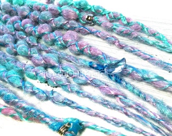 Synthetic dreads, dreadlocks, dreadlock extentions, dreadfalls, unicorn dreads by Toxic Hair high quality, Synthetic dreadlocks, extensions