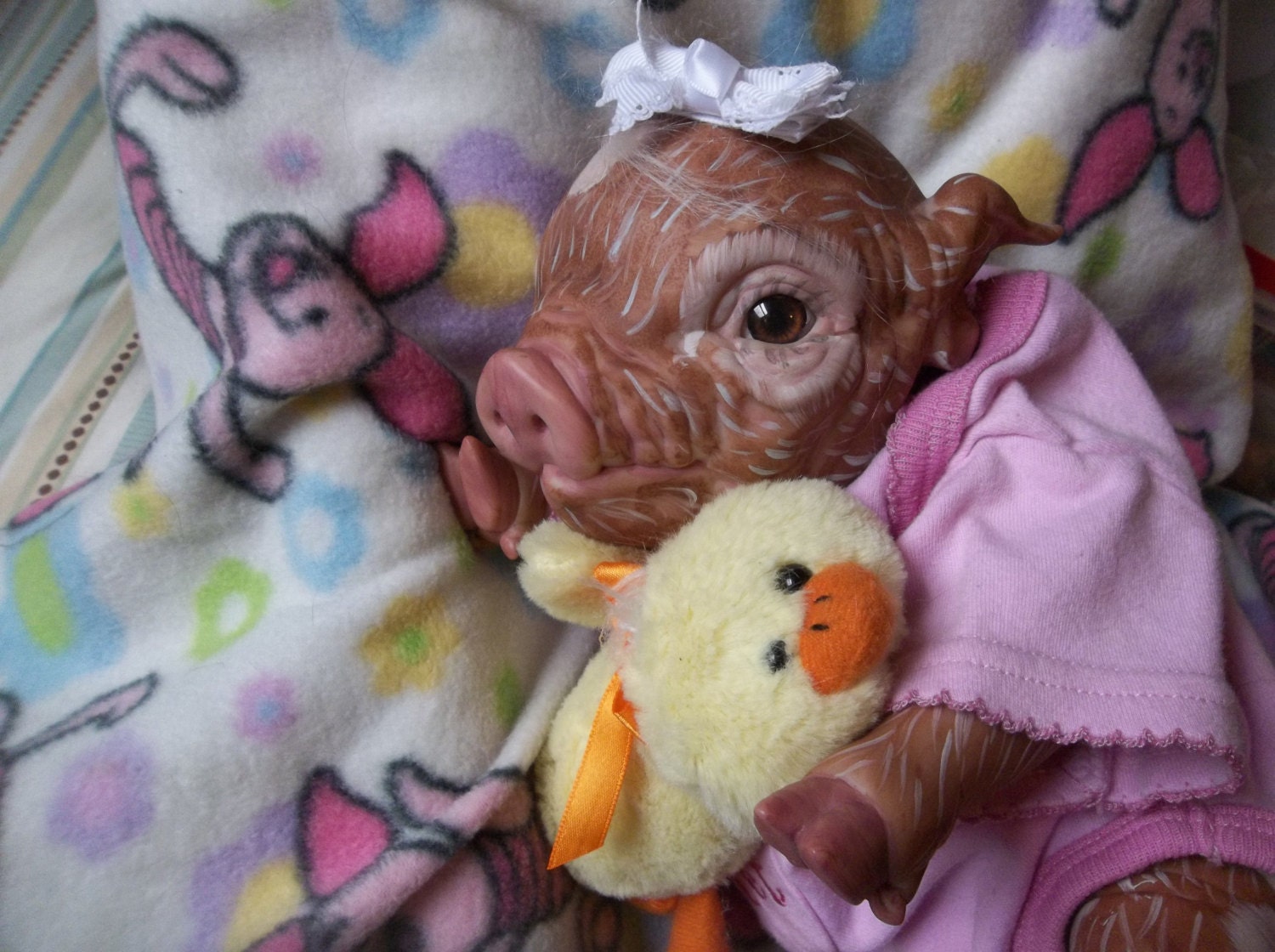 pig reborn doll