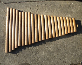 good solid shape vintage 22 key wood WOODEN XYLOPHONE GLOCKENSPIEL