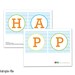 Happy Birthday Pool Party Banner DIY Printable by NHACreatives