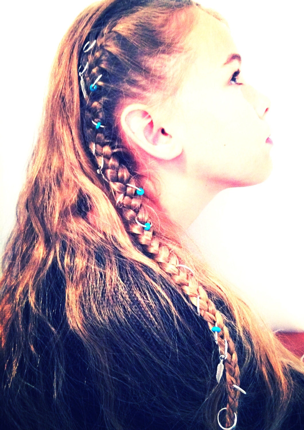 23 pc set Hair Rings Hair Jewelry Hair Braid Rings French