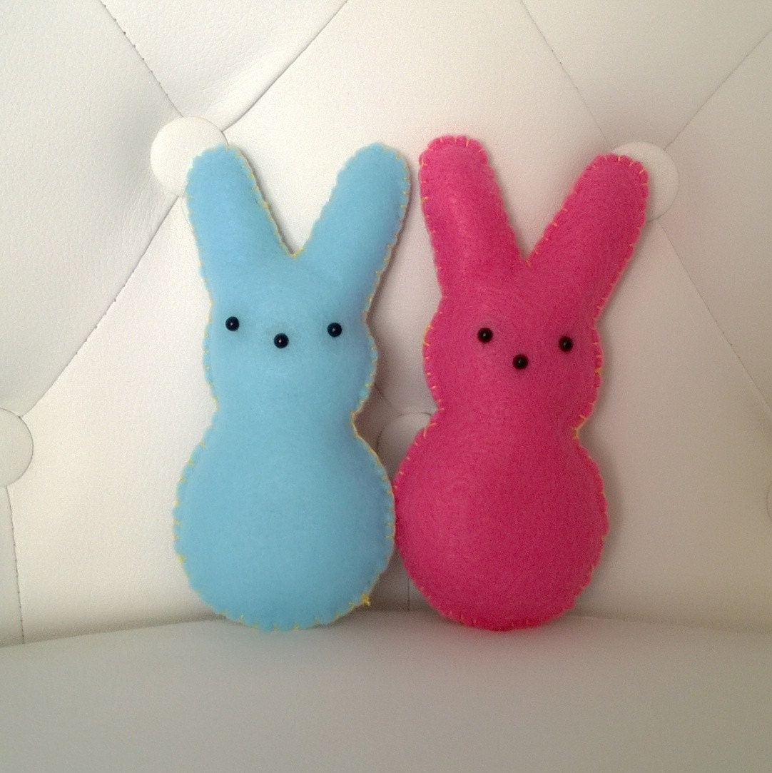 stuffed peeps bunny