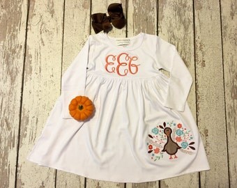 girls thanksgiving dress, girls thanksgiving dress, girls turkey dress, toddler turkey dress, girls turkey outfit, thanksgiving dress