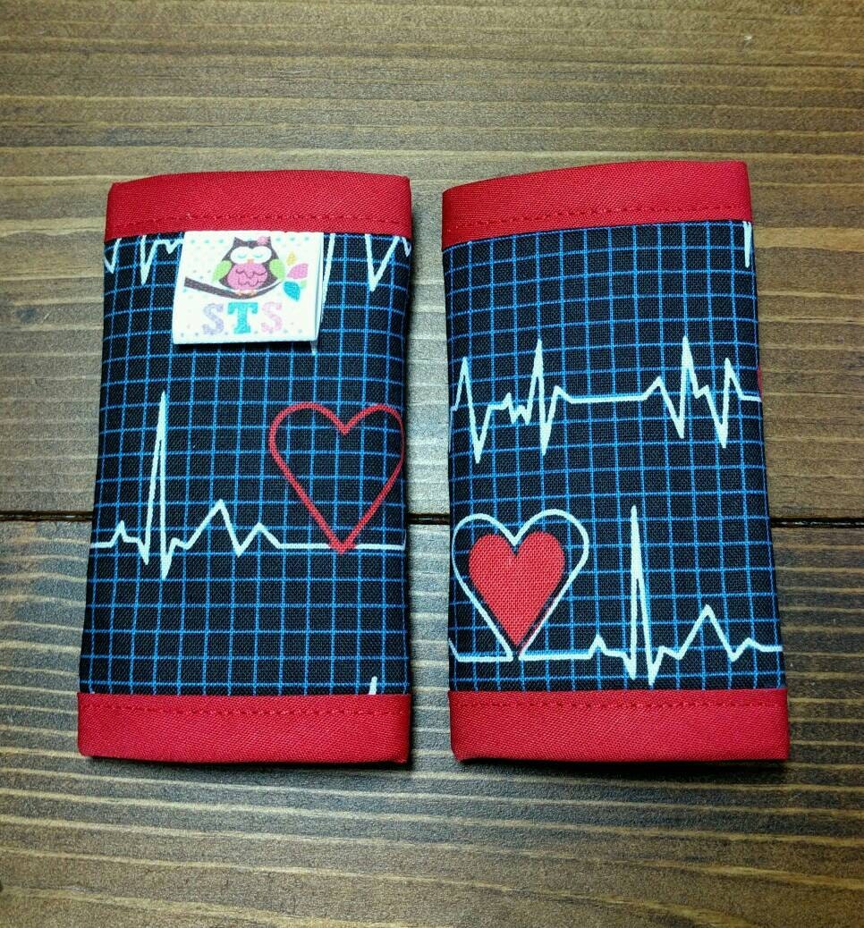 Reversible NEWBORN Car Seat Strap Covers Calling All Nurses