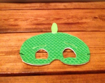 Green PJ Super Hero Mask