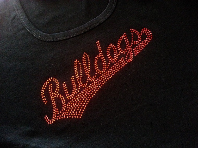 custom rhinestone tank top