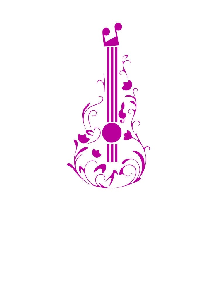 Download Free Guitar Svg Cutting File - Layered SVG Cut File ...