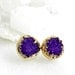 druzy earrings, druzy stud earrings, pink druzy, gold earrings, gold studs, gold stud earrings, drusy agate, gifts for her, amethyst
