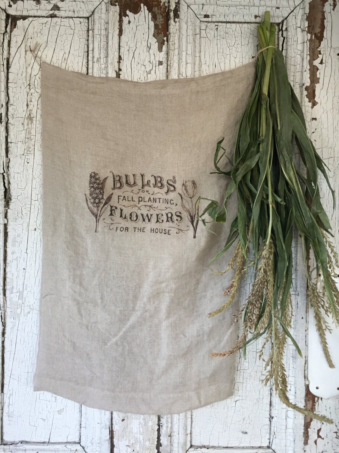 Antique Styled Linen Grain Sack