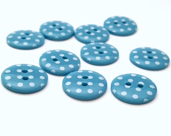 Turquoise buttons | Etsy