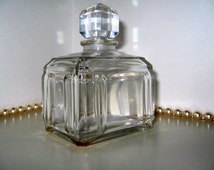 baccarat antique crystal vintage bottle