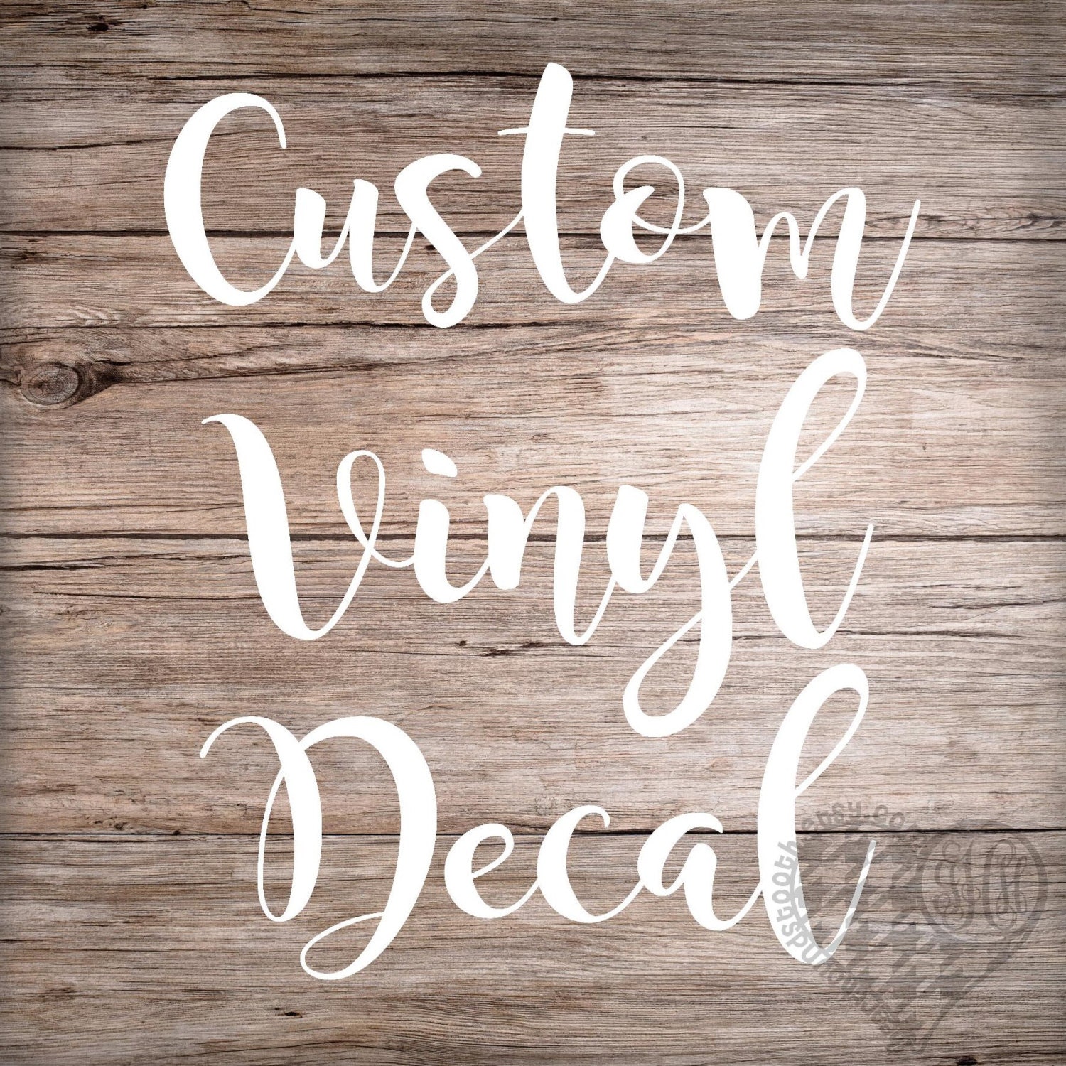 Create Your Own Vinyl Decal Custom Vinyl Decal Your Text