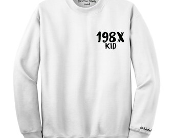 80s Baby 90s 00 Customized Crewneck Unisex Sweatshirt Gifts Under 30 Hipster Funny 80s Baby 90s 00 Customized Crewneck Unisex Sweatshirt Gifts Under 30 Hipster Funny