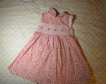 Items similar to Tie Dress for a 3-6 month baby girl on Etsy