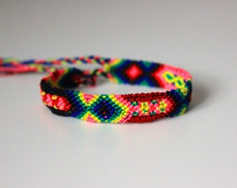 Brazilian Flag Color Friendship Bracelet