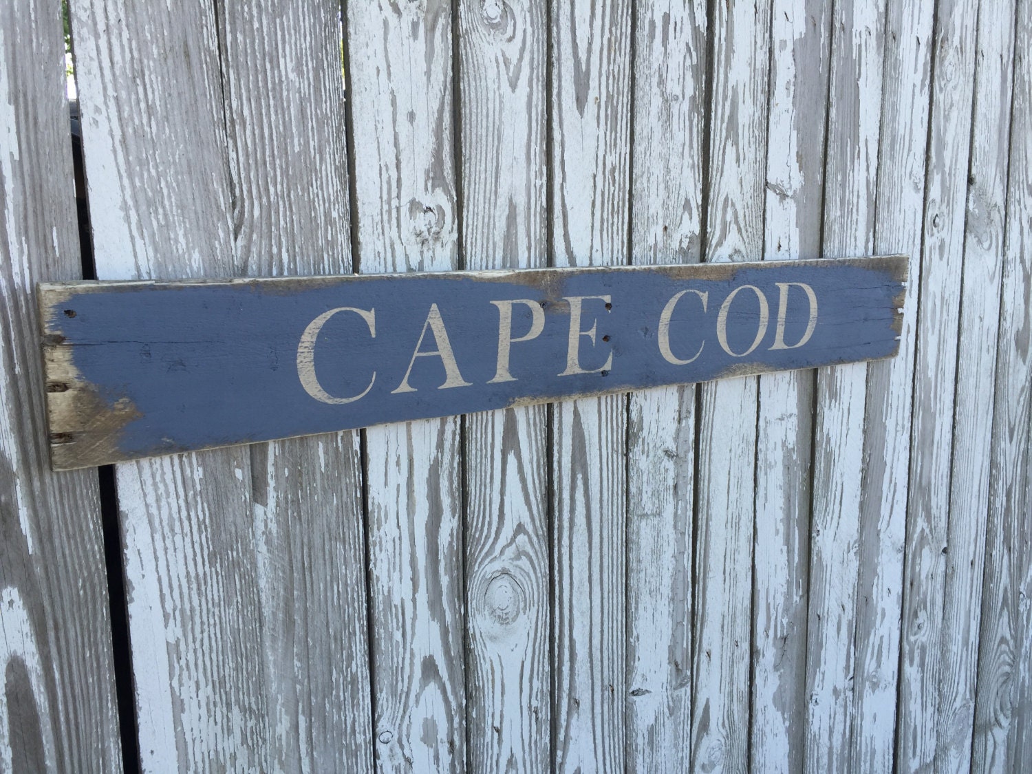 Cape Cod SignReady To Ship Nautical Wood Sign by JBJunkMarket
