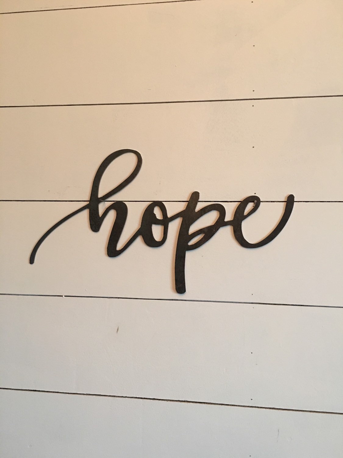 Signing hope