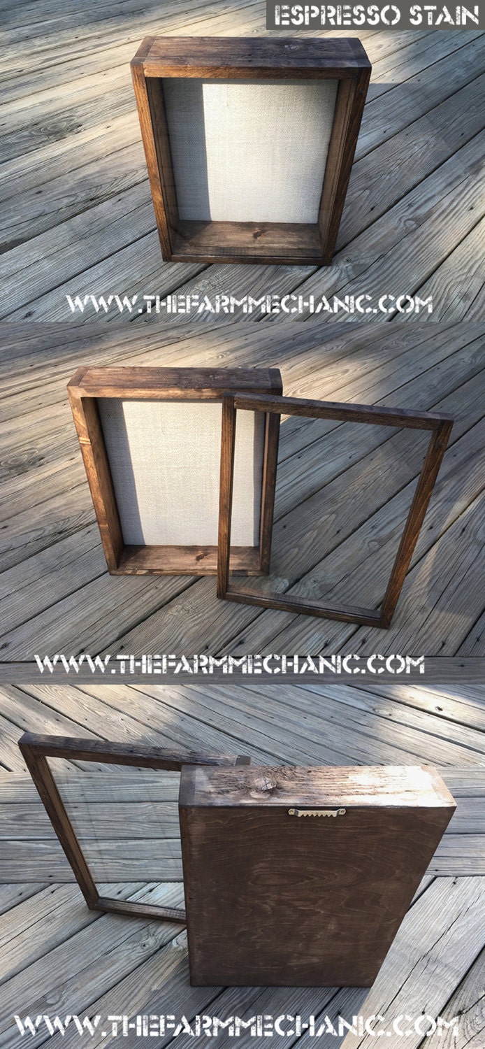 DEEP Shadow Box 11x14 Shadow Box Frame 3 inches Deep