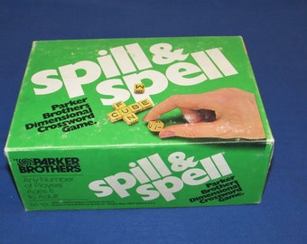 Spill and spell Etsy