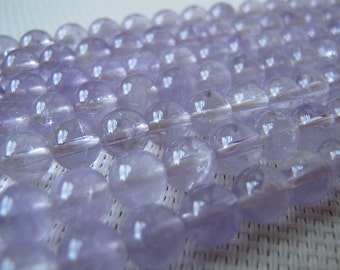 8mm Amethyst Round Bead S105
