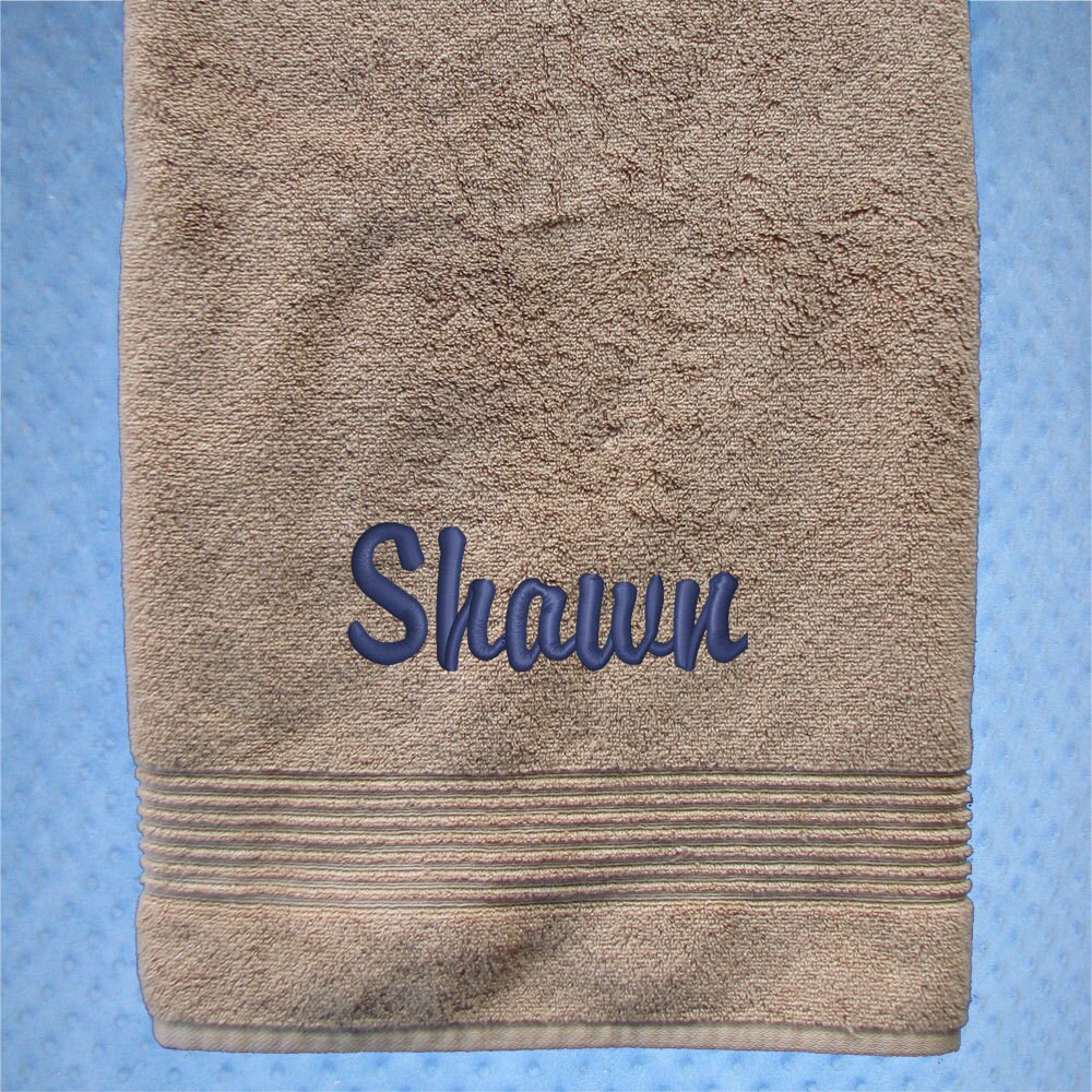 Bath Towel Monogrammed Bath Towel for College Students