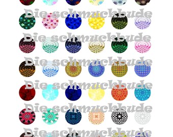 V-00005 - Template for Cabochons 20mm