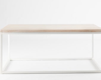 Parker Coffee Table - White Washed Ash