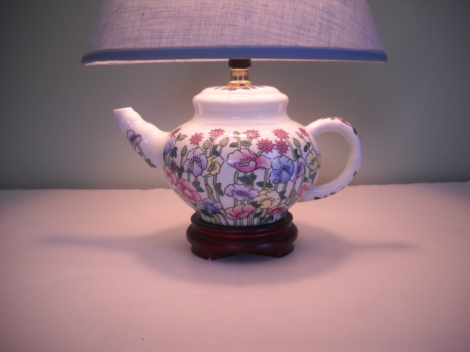 Porcelain Teapot Lamp