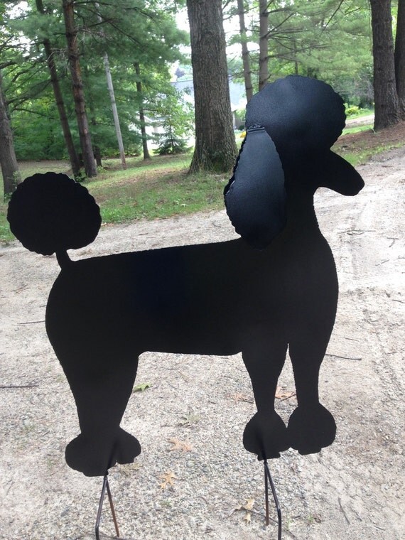 Large Metal Dog Stake any breedGarden OrnamentHoliday Dog