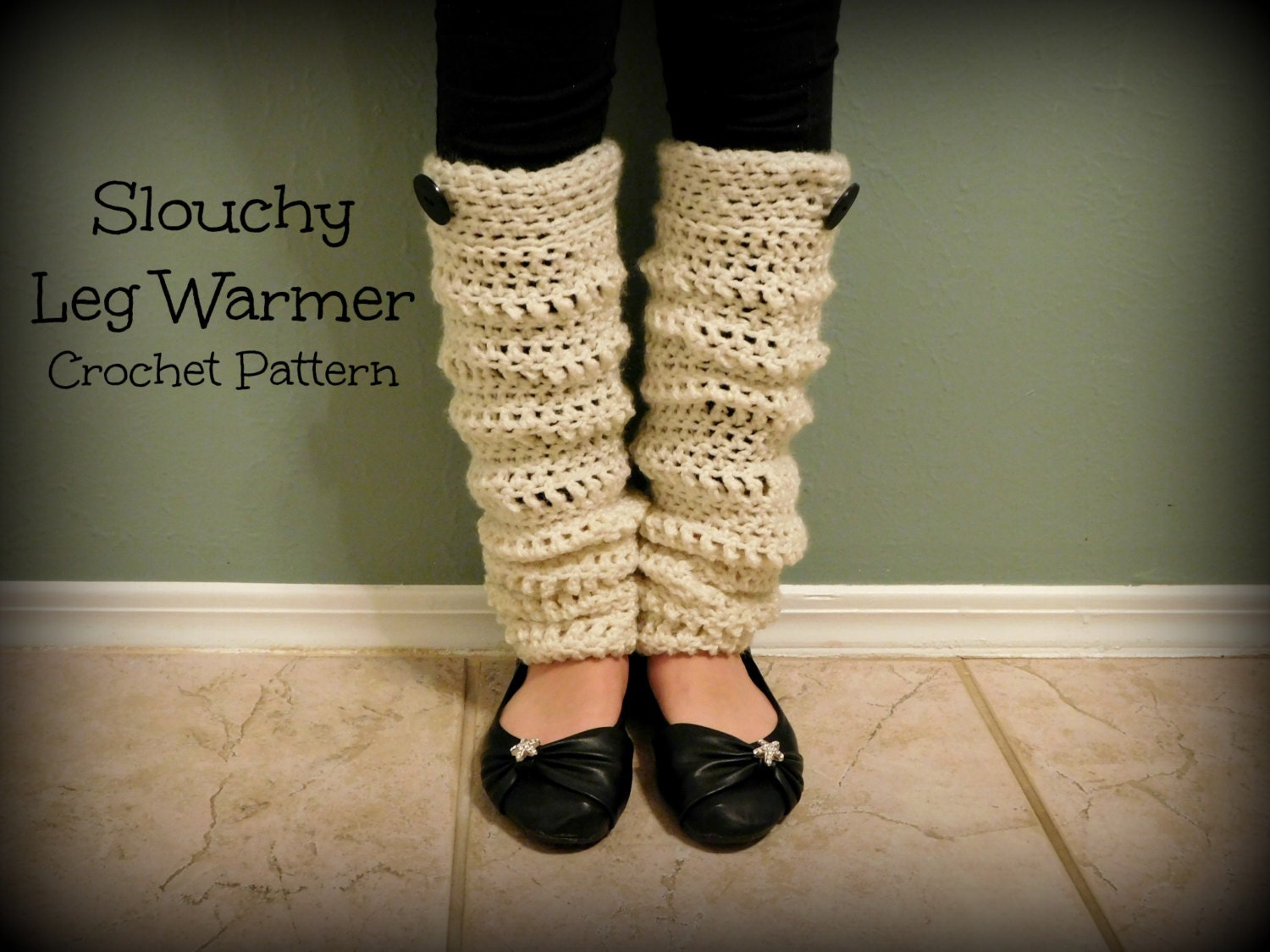 Slouchy Leg Warmer Crochet Pattern Leg Warmer Crochet