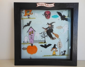 Hocus pocus gifts, halloween picture frame, spooky decor, haunted mansion, gothic bedroom wall decor, gift for teens, bedroom signs for door