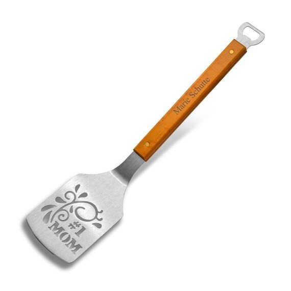 Personalized 1 Mom Spatula Personalized Grilling Spatula