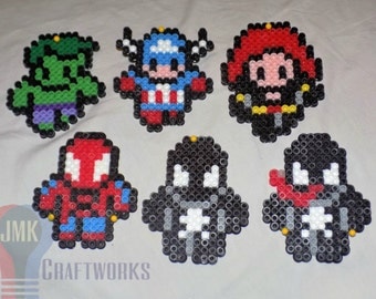 Spiderman perler | Etsy