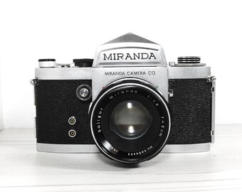 Miranda F - with 50mm 1.9 Soligor lens - vintage SLR camera - Film Photography