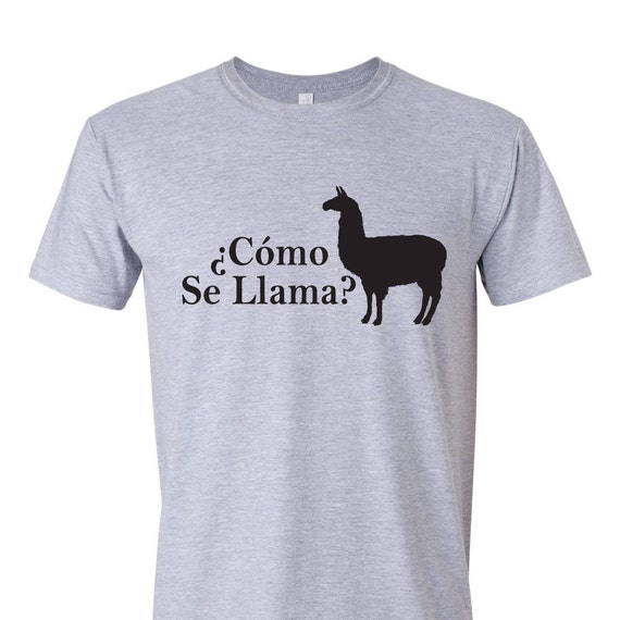 Items similar to Como Se Llama Shirt, Funny School Shirts