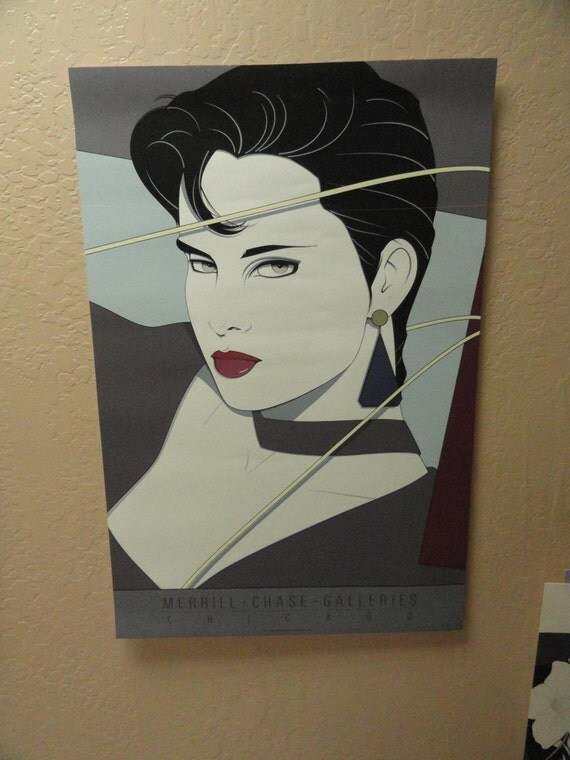 Patrick Nagel 19451984 Comerative Unframed Serigraph The