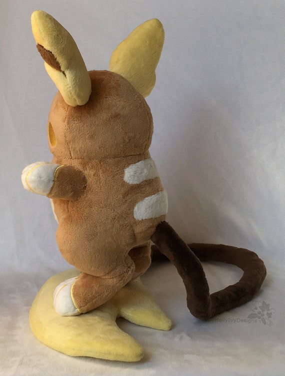 pokemon alolan raichu plush