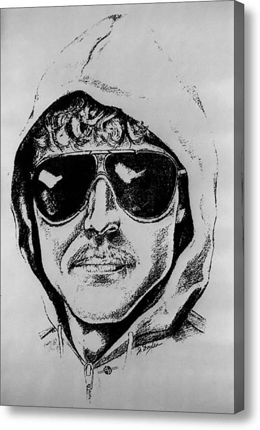 Unabomber Ted Kaczynski Police Sketch 1 on by RubinoFineArt