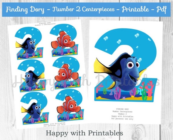Finding Dory Number 2 Centerpieces Dory Centerpieces
Nemo Wedding