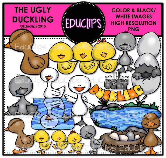 The Ugly Duckling Clip Art Bundle